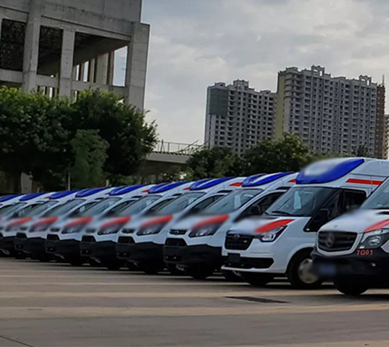 措美县服务车队展示